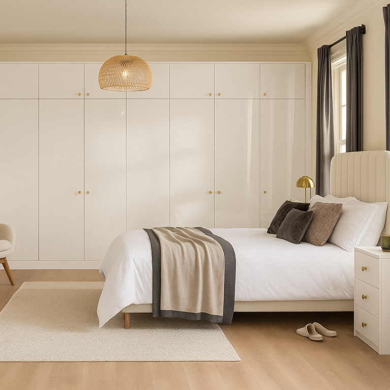 Alpine White Gloss Bedroom