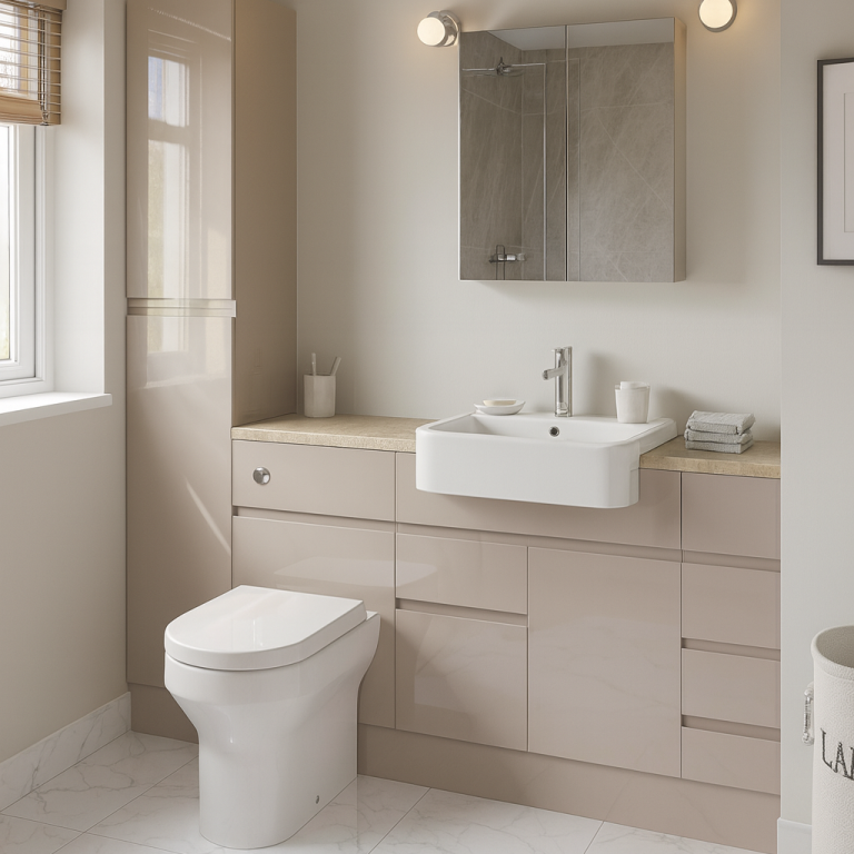 Cashmere Gloss Bathroom