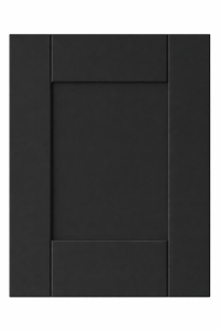 Black Supermatt Vinyl Wrapped Door