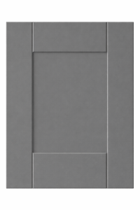 Dust Grey Supermatt Vinyl Wrapped Door
